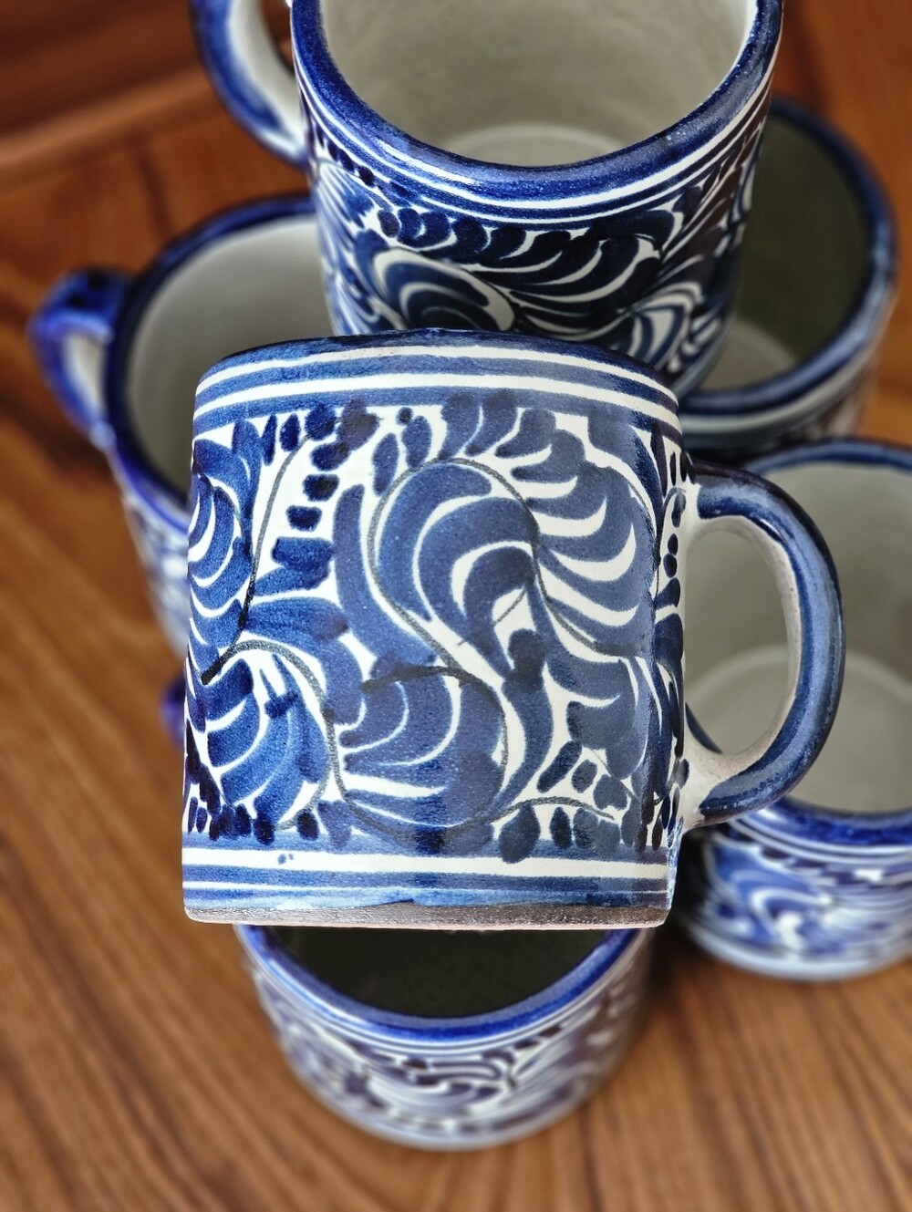 Authentic Talavera Pottery Mug | Hand Painted in Puebla, Mexico - Picture 4 of 14